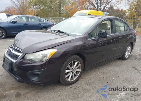 2013 Subaru Impreza 2.0I Premium from USA, damaged, VIN JF1GJAC62DH021785